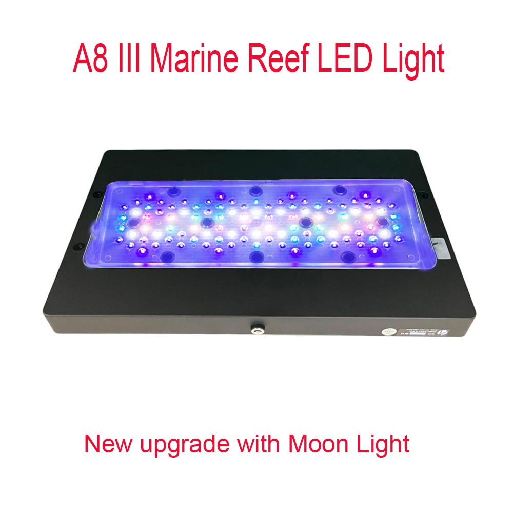 Marine Aquarium Tanks - Lámpara A8 III Moon Light, potente