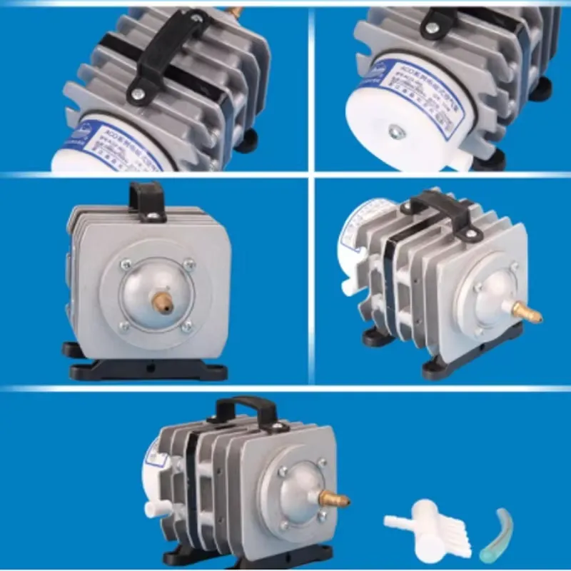 Bomba de Aire sin Aceite Sunsu - Marine Aquarium Tanks reseña y precio