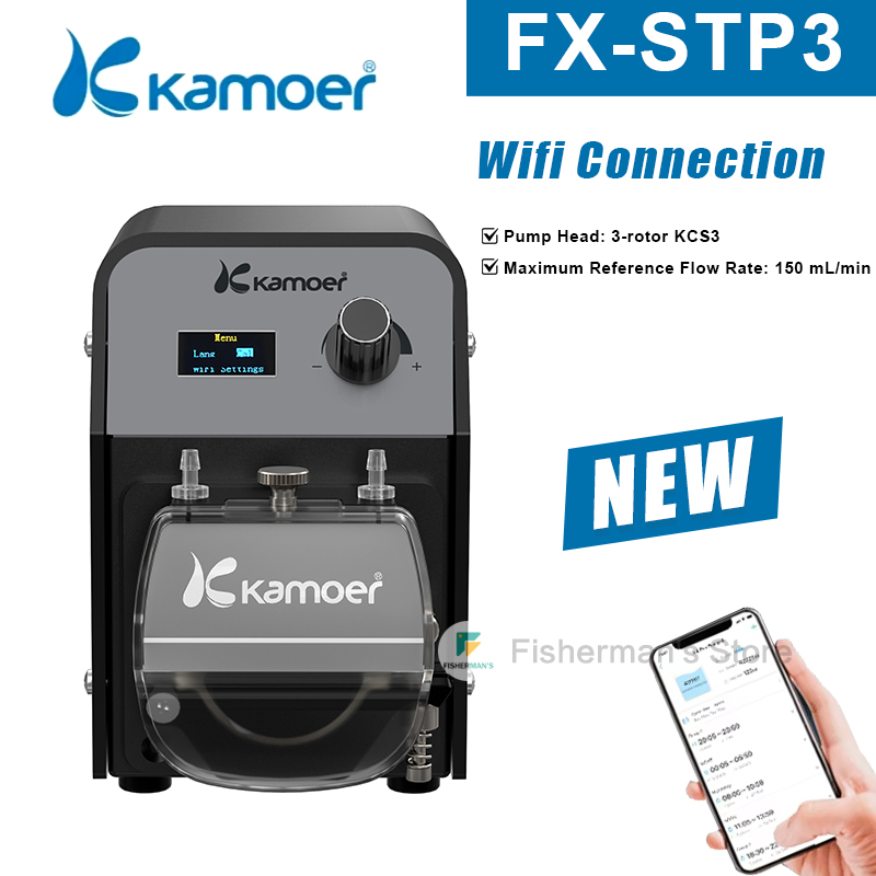 Kamoer FX-STP3 WIFI PerIstalti - Calcium Reactor Media reseña y precio