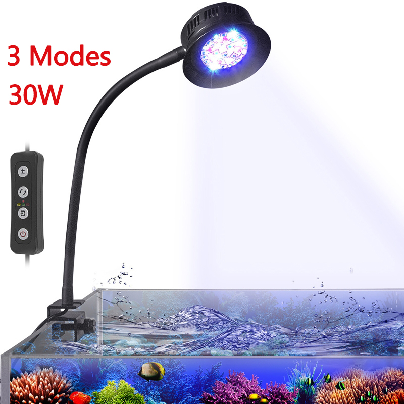 Luz LED de arrecife para acuar - Marine Aquarium Tanks reseña y precio