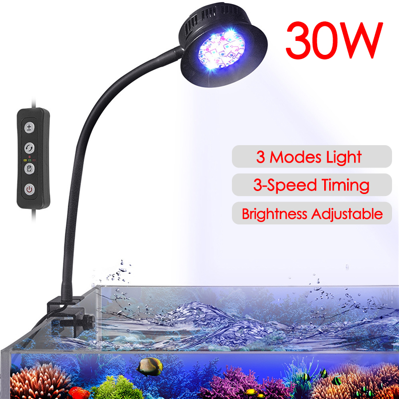 30W acuario pecera agua de mar - Marine Aquarium Tanks reseña y precio