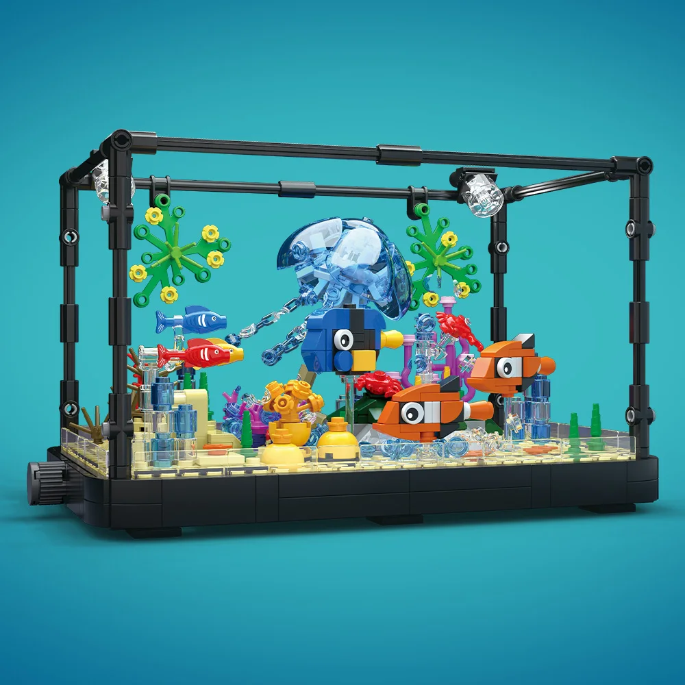 Juego de bloques de construcci - Marine Aquarium Tanks reseña y precio