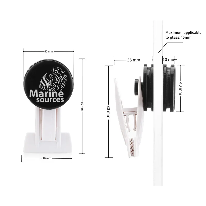 Abrazadera de alimentación de  - Marine Aquarium Tanks reseña y precio